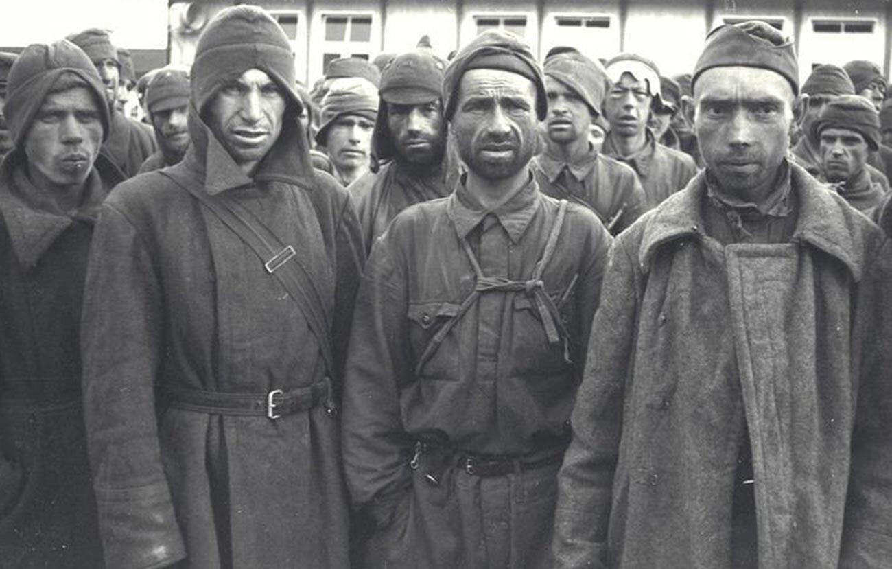 Концентрациони логор Маутхаузен, совјетск ратни заробљеници.