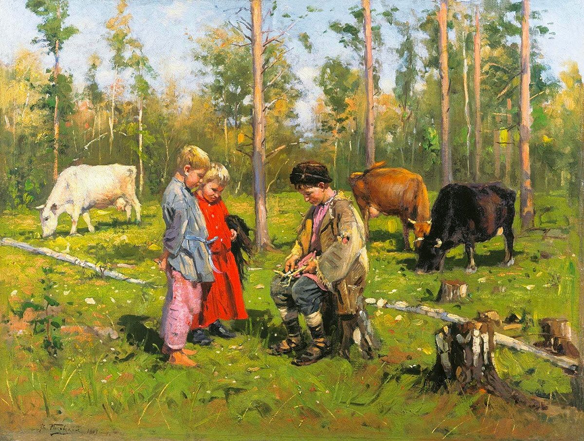 „Пастири“, Владимир Јегорович Маковски, 1903.