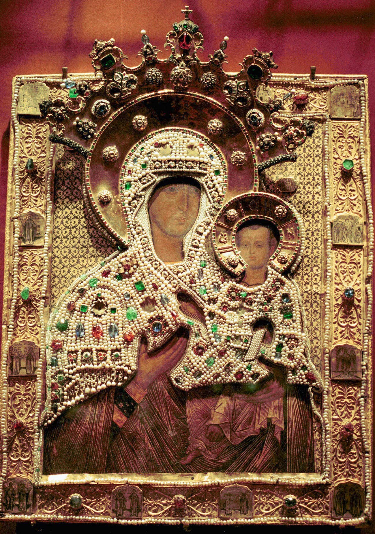 „Владимирска Мајка Божија“, 18. век