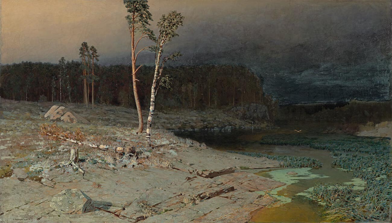 На острове Валаам, 1873 г.