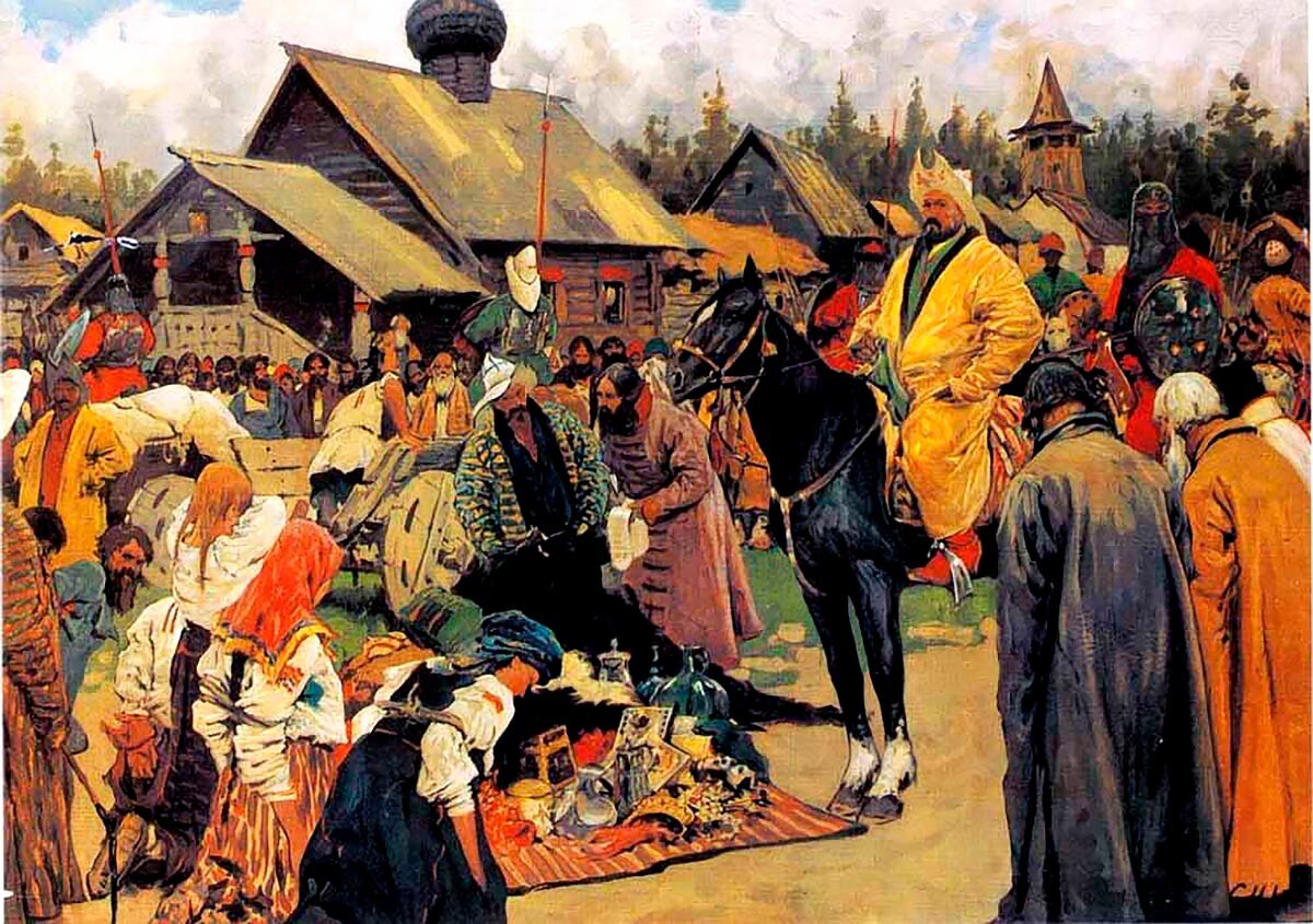 『バスカク』、セルゲイ・イワノフ作。バスカクはモンゴル帝国の官僚であり、貢納の収集を担った。