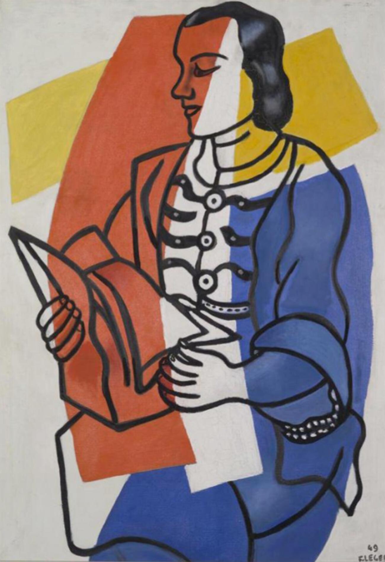 Fernand Léger. Portrait de Nadia Léger, 1949