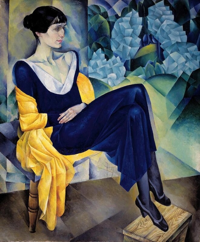Натан Альтман. Портрет Анны Ахматовой, 1914