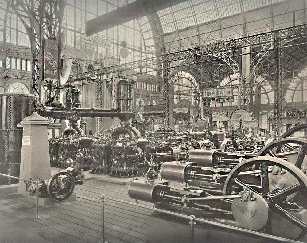 Машинный отдел ярмарки 1896 года