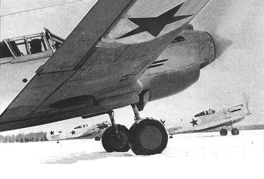 P-40 'Tomahawks' in Soviet service.