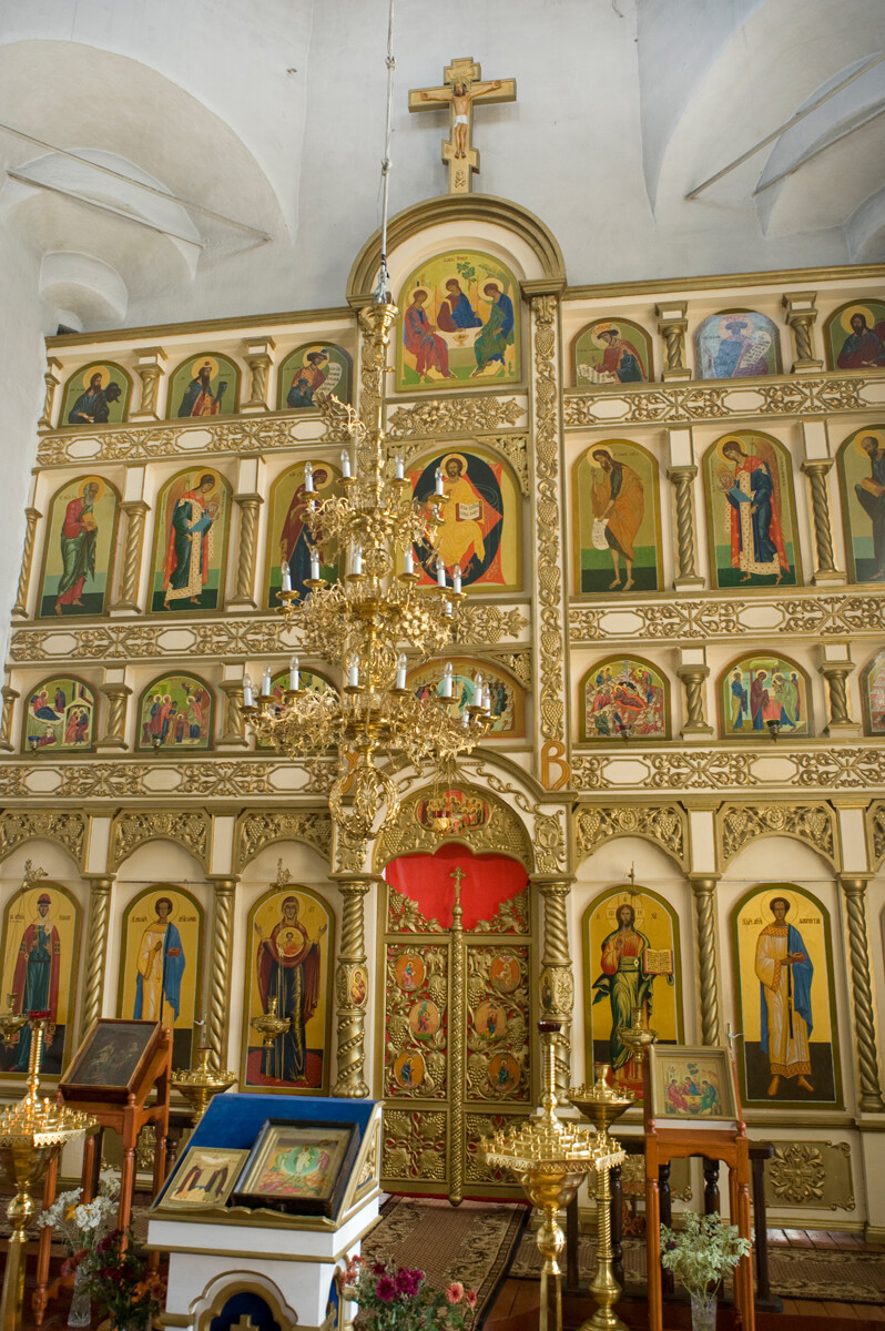 Church of the Epiphany (Presentation). New icon screen. August 22, 2012