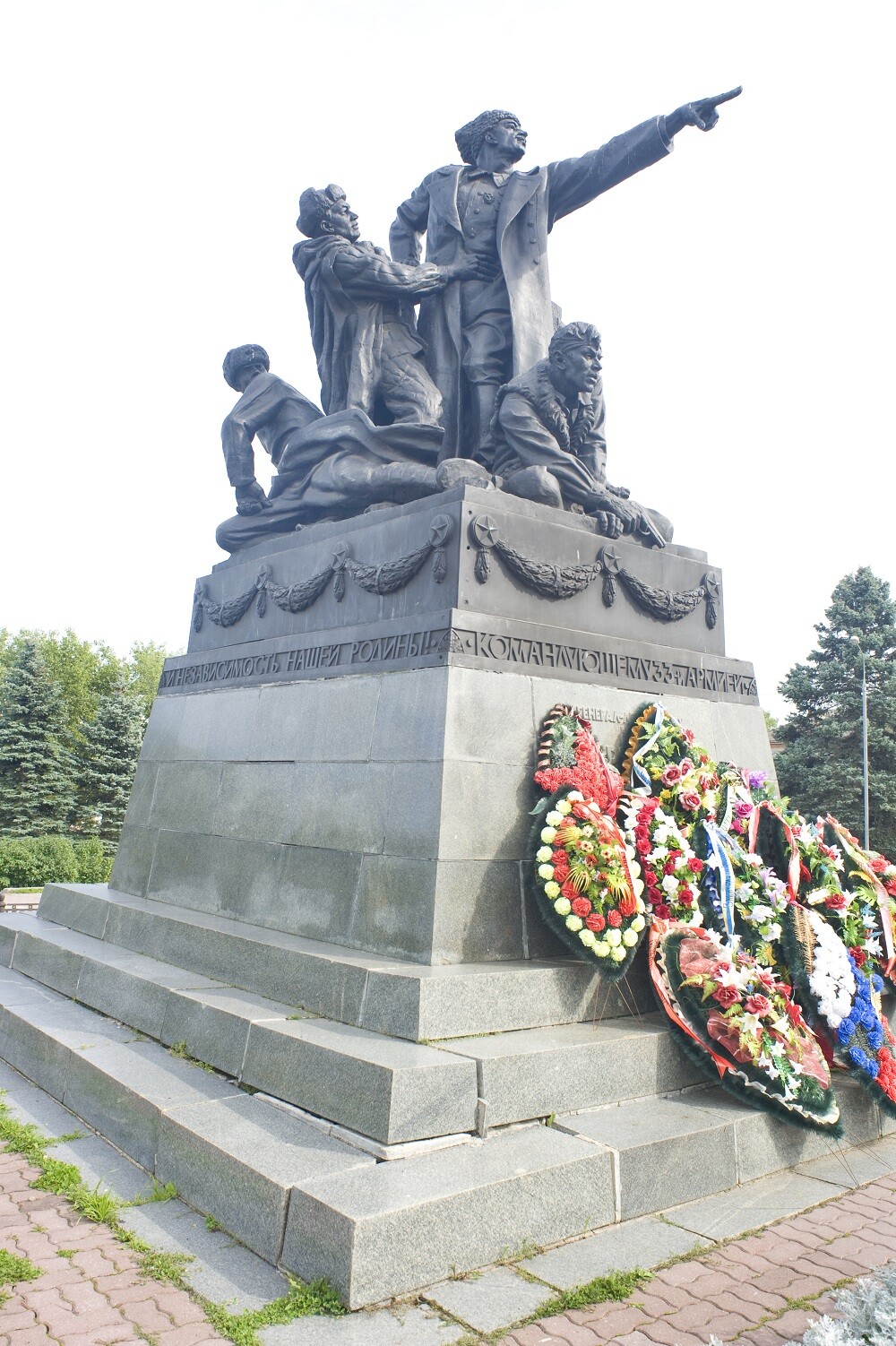 Monument to General Mikhail Yefremov (1897-1942). August 22, 2012