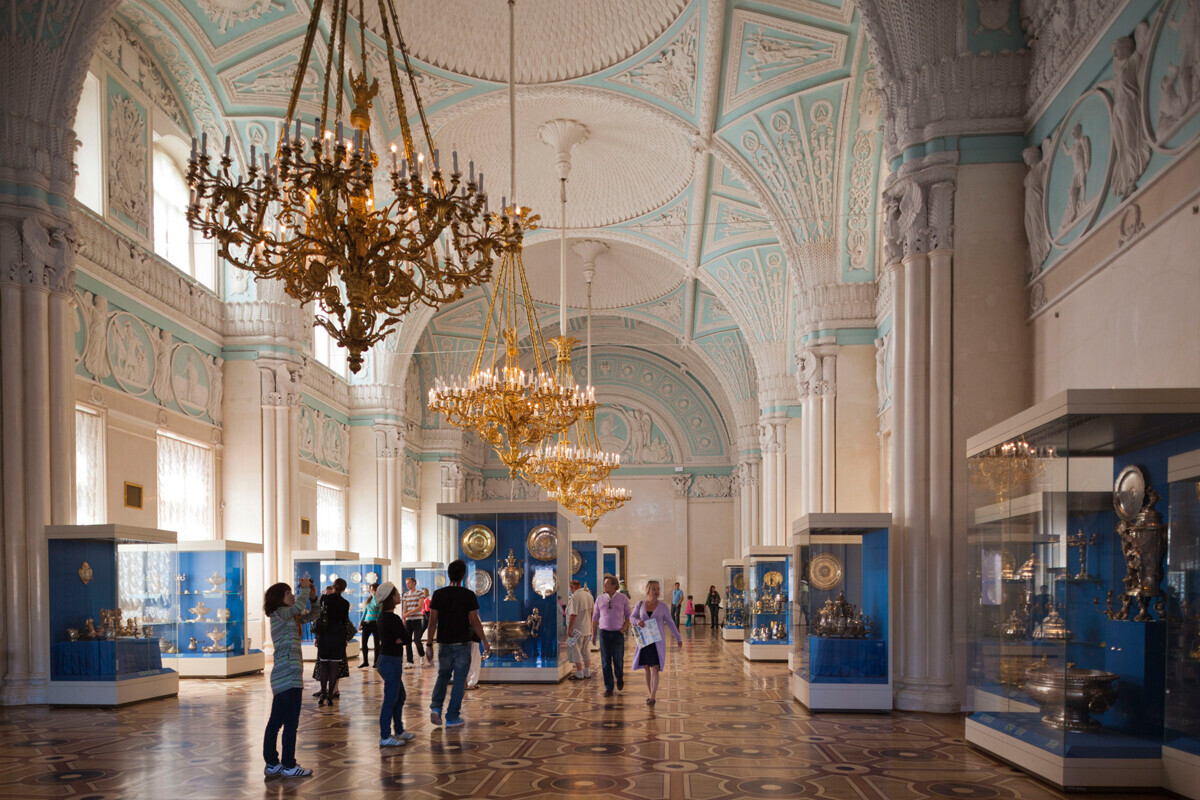 Salão de Alexandre do Palácio de Inverno

