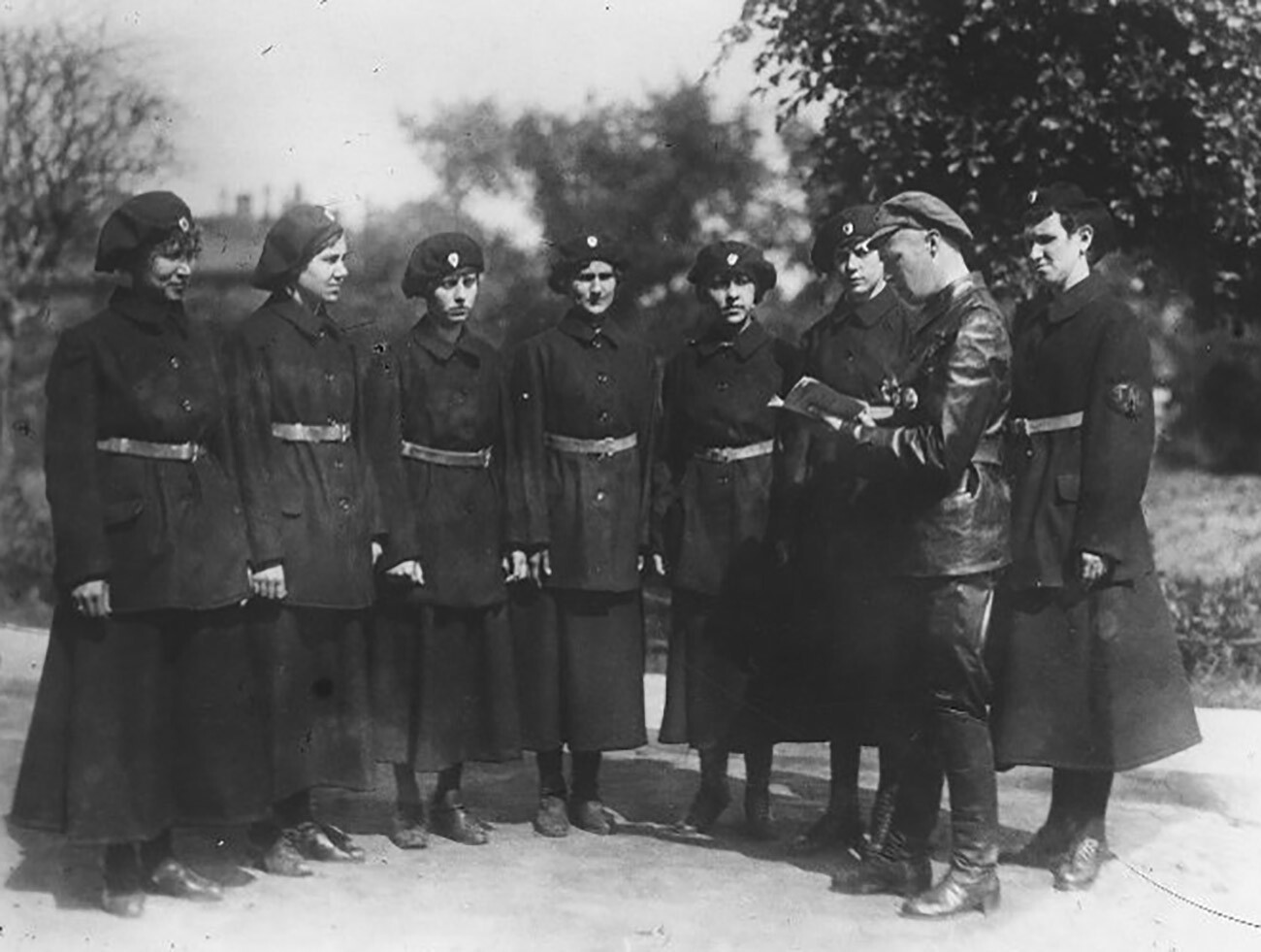 Милиционерски отряд от работници на Петроград