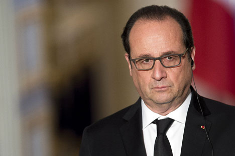 Presiden Perancis François Hollande.