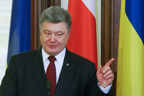 Presiden Ukraina Petro Poroshenko.