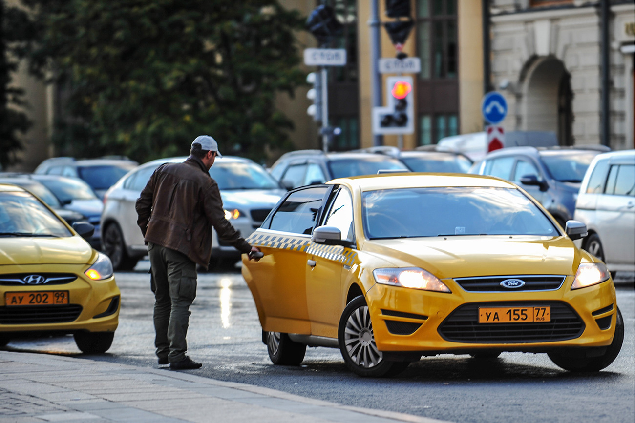 Taxifahren gehört in Russland zu den verbreitetsten Formen von Schwarzarbeit. 