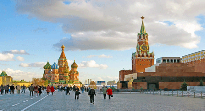 Rdeči trg - osrednji ruski in moskovski trg.