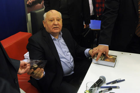 Michail Gorbatschow: „Mit der Reform der Sowjetunion waren wir zu spät dran". Foto: ITAR-TASS.