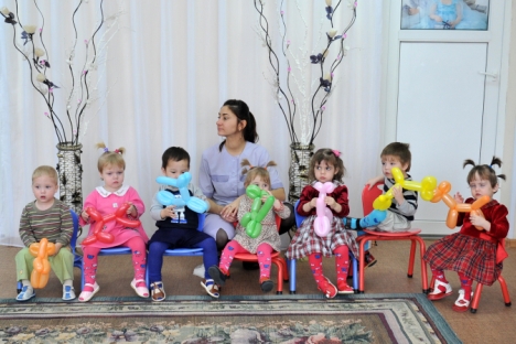 Adoptionsverbot für US-Ehepaare: Die russische Waisenkinder sollen zu Hause bleiben. Foto: RIA Novosti