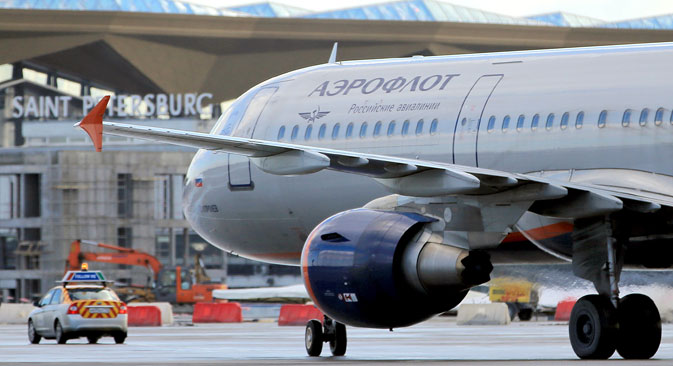 Aeroflot hat die schlechteste Halbjahresbilanz seit zehn Jahren verkündet. Foto: ITAR-TASS