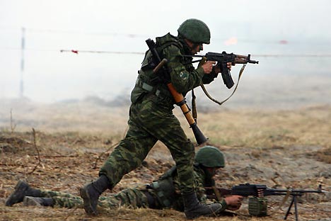 Rusia podría considerar la posibilidad de establecer compañías militares privadas. Fuente: Igor Zarembo/RIA Novosti