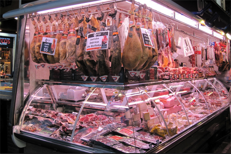 La escasa penetración en Rusia de la carne porcina extranjera responde sobre todo al notable arancel. Fuente: Flickr / jose_gonzalvo