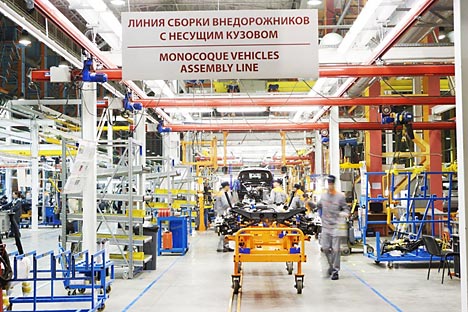 La industria rusa del automóvil ha sabido incorporar también grupos automovilísticos como Hyundai y Renault. Fuente: Ford Sollers.