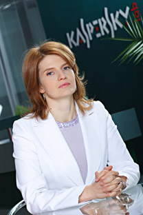 Natalia Kaspersky. Fuente: Kommersant.