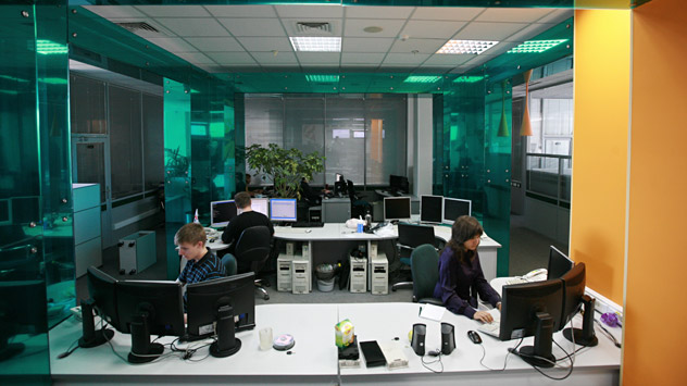 Kaspersky Lab. es una empresa de antivirus conocida en todo el mundo. Fuente: ITAR-TASS.