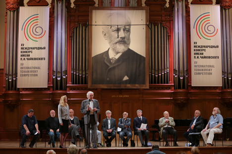 Inauguración del evento en el Conservatorio de Moscú. Fuente: servicio de prensa