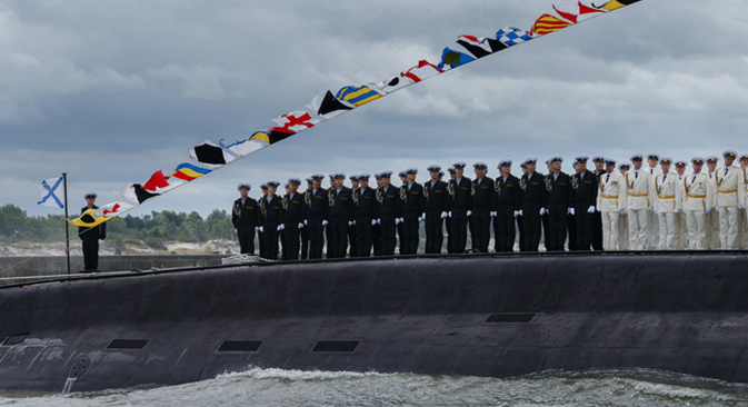 Dan ruske ratne mornarice u Baltijsku u Kalinjingradskoj oblasti. 