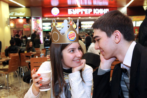 Saat ini belum ada restoran Burger King di Krimea meskipun restoran ini telah beroperasi dengan sekitar 200 restoran di seluruh Rusia. Foto: Vladimir Fedorenko/RIA Novosti 