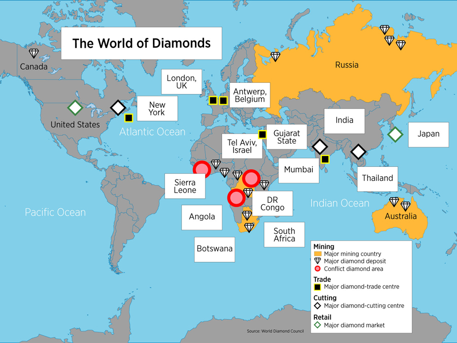 Significant Diamond Deposits In Russia Are Located In Diamonds: Russia's new goldmine? - Russia Beyond