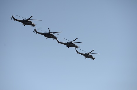 Mi-35 helicopters. Source: RIA Novosti