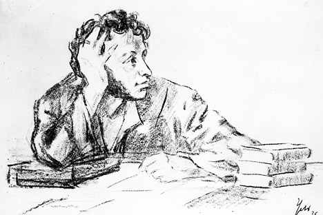 Un ritratto di Aleksandr Pushkin (Fonte: Ria Novosti)
