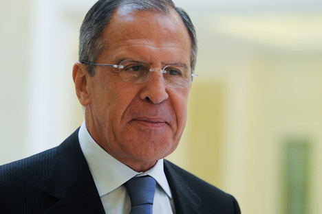 Il ministro russo degli Esteri, Sergei Lavrov (Foto: Itar-Tass) 