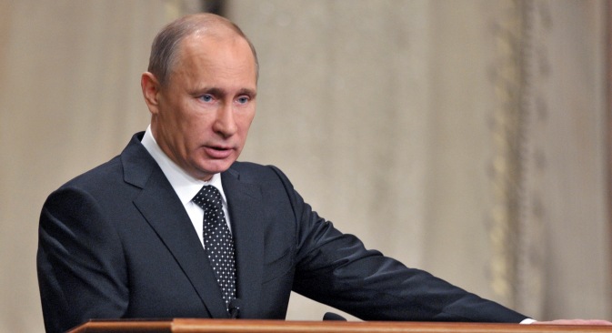 Il Presidente russo Vladimir Putin ha ottenuto l'autorizzazione a introdurre le truppe in Ucraina (Foto: Reuters)