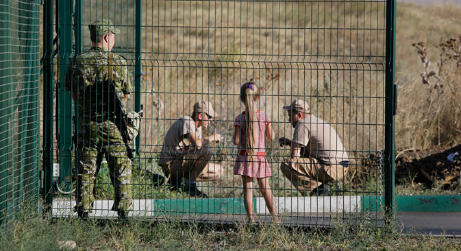 Призор са руско-украјинске границе. Извор: AP.