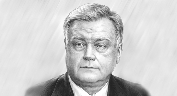 Владимир Јакуњин.  Аутор портрета:  Дмитриј Дивин.