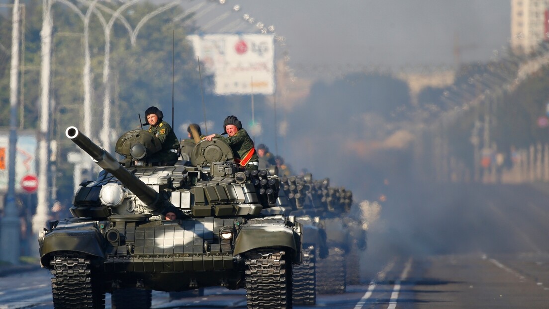 Руске трупе стигле у Белорусију ВИДЕО