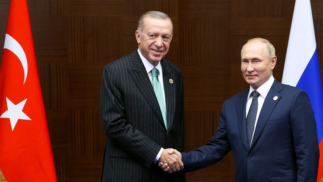 Ердоган: Договорио сам са Путином формирање гасног чворишта у Турској
