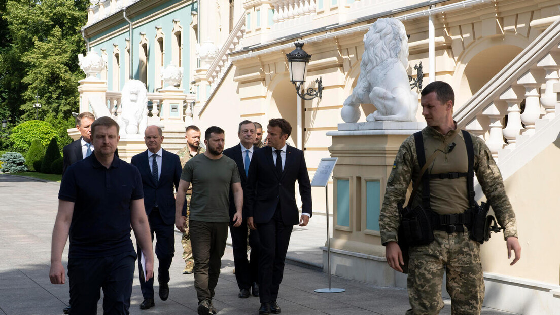 Makron obećao veću vojnu podršku Zelenskom