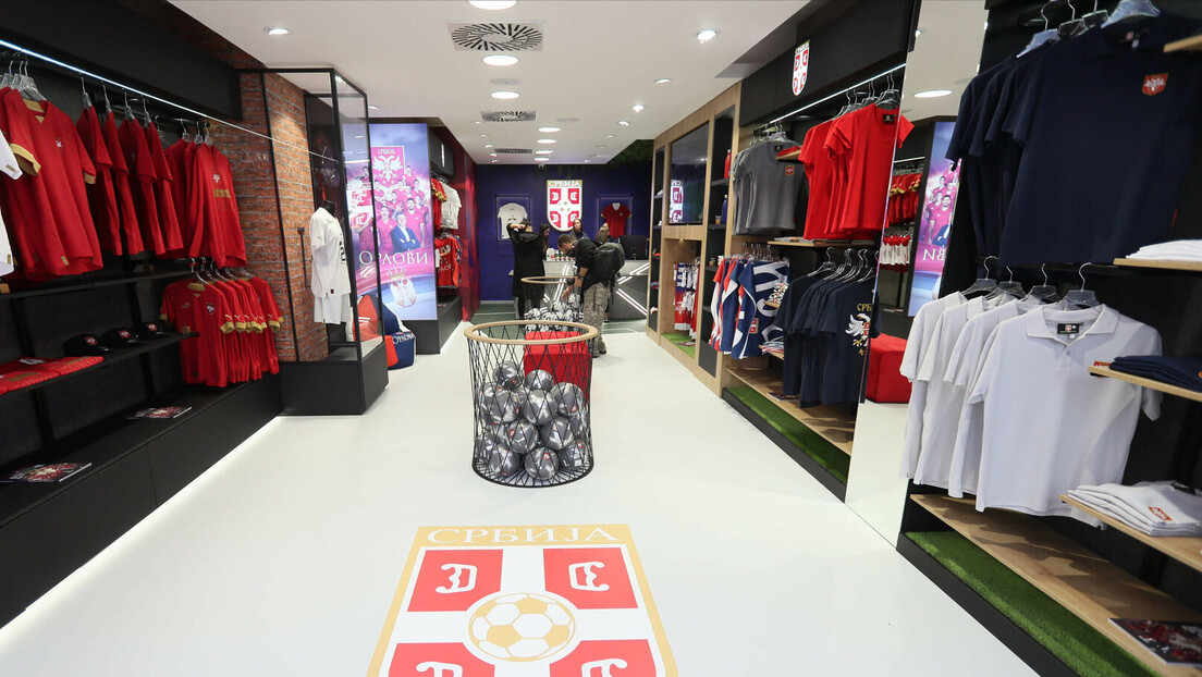 Фудбалски савез Србије отворио своју прву продавницу: Мајице од 1.600, дресови и до 16.000 рсд