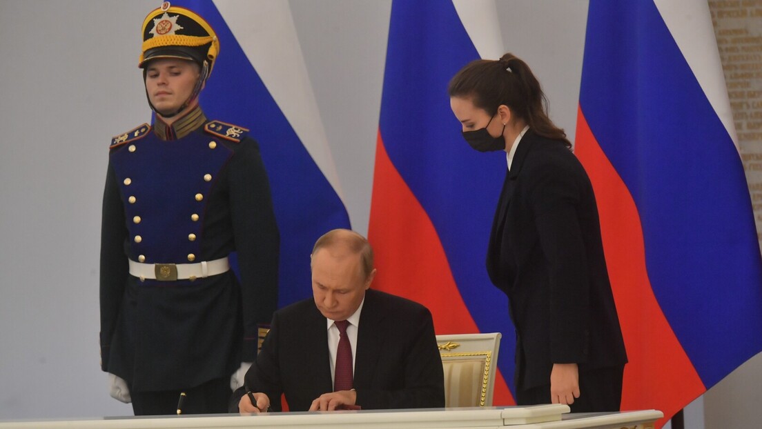 Путин потписао указ о формирању јавне власти у Запорошкој и Херсонској области