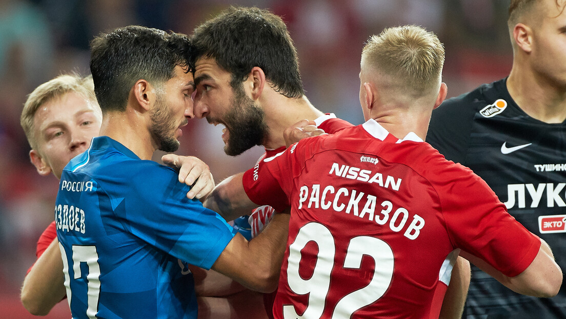 Haos u Rusiji: Masovna tuča na meču Spartak - Zenit