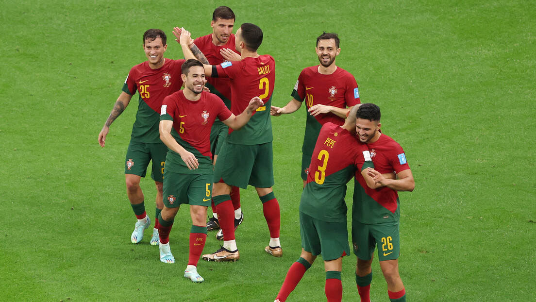 Португалија спектакуларна без Роналда, "хет-трик" дебитанта Рамоса и шест голова против Швајцарске