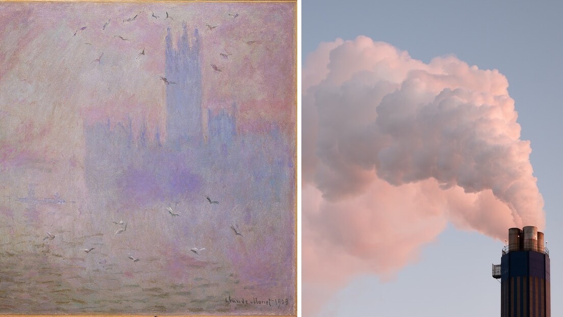 Откривено да сликар Моне није дочаравао магичне призоре, већ загађен ваздух