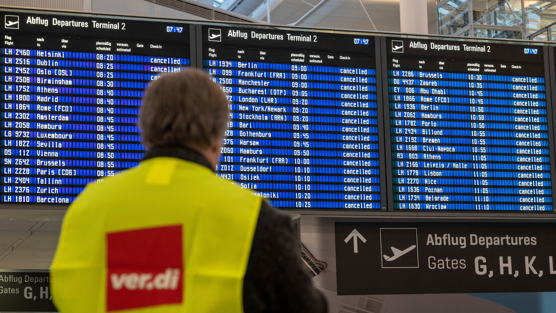 Колапс на немачким аеродромима: Због штрајка заробљено 300.000 путника, међу њима и државници