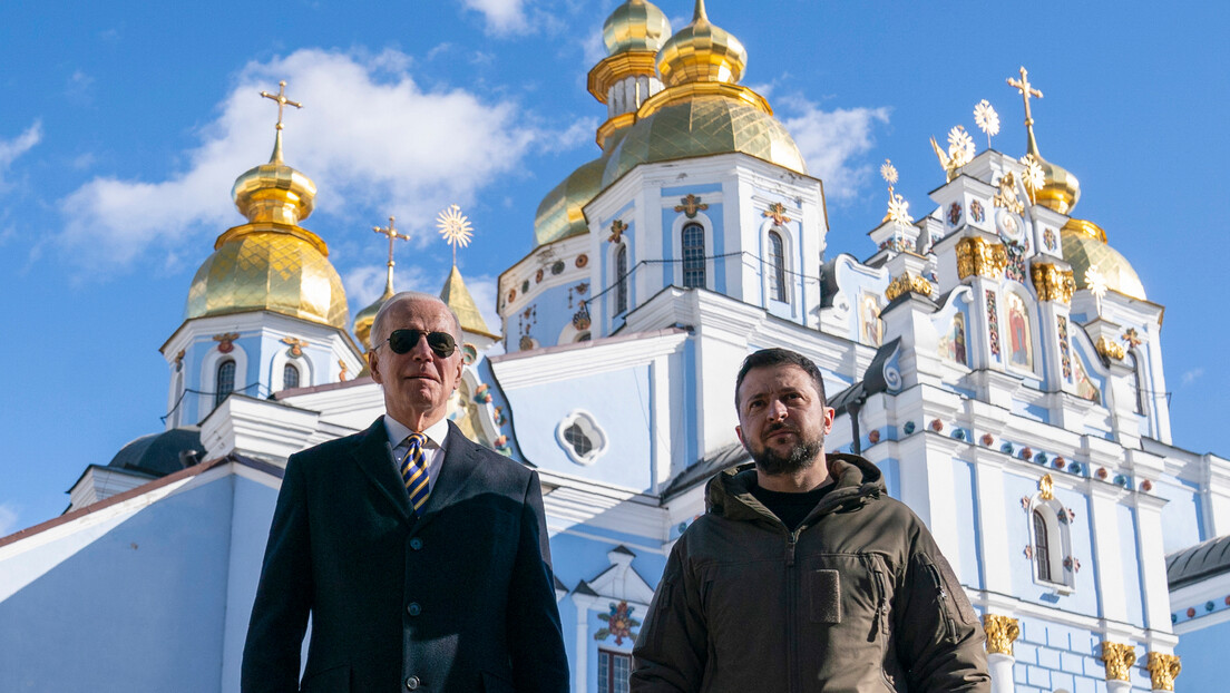 Bilo jednom u Kijevu: Bajden i Zelenski "neustrašivi" pred lažnom uzbunom za opasnost