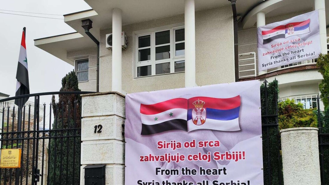 Сирија захваљује Србији за помоћ након земљотреса