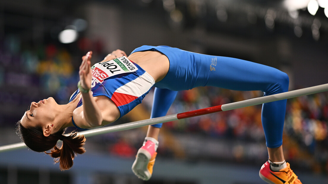 Angelina Topić u finalu skoka u vis: Nadam se visinama preko 196cm