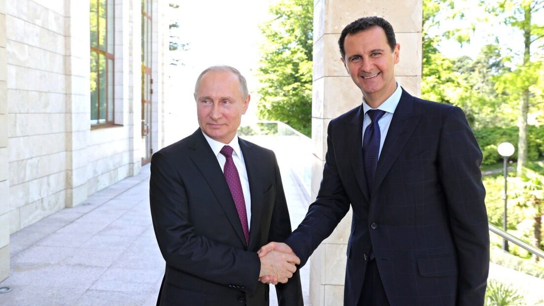 Путин са Асадом: Подршка у обрачуну са "старим и новим нацистима" (ВИДЕО)
