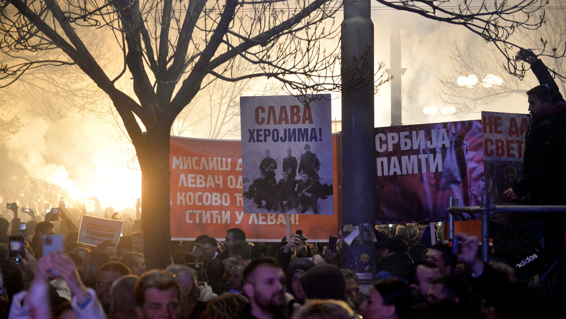 "Не капитулацији": У Београду одржан протест против европског плана за КиМ