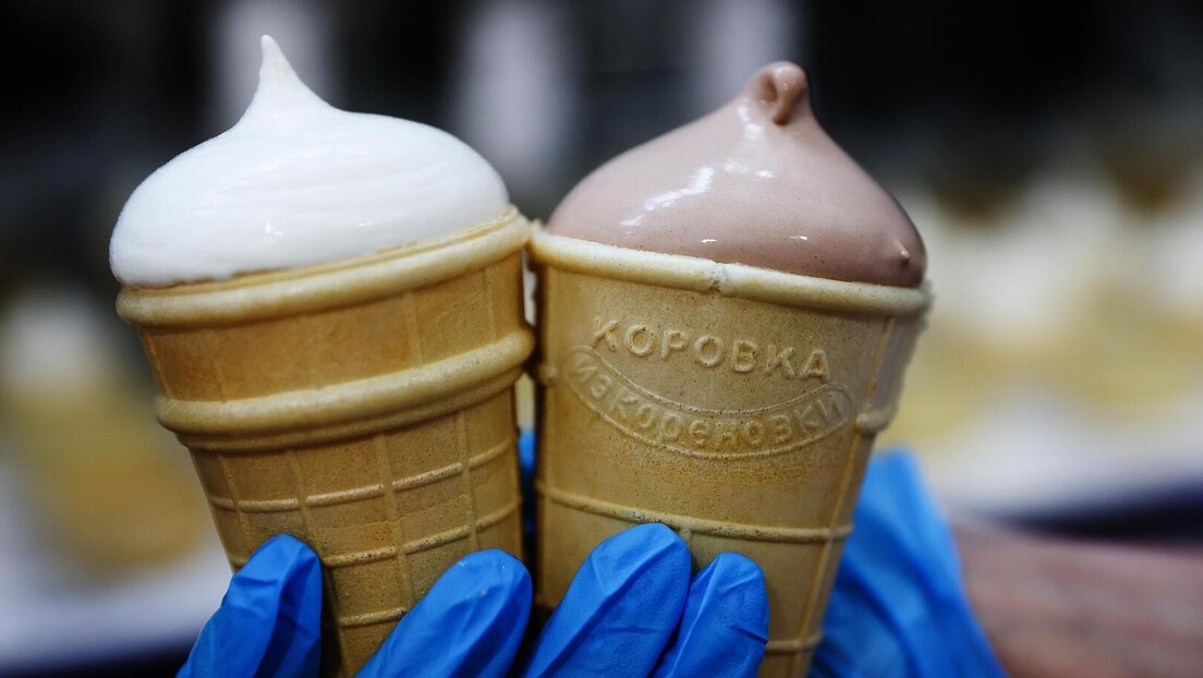 Plombir, ruski sladoled koji može i da se pohuje